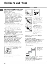 Предварительный просмотр 24 страницы Hotpoint Ariston FZ 1031 GP.1 IX NE Operating Instructions Manual