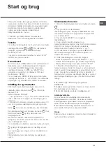 Предварительный просмотр 31 страницы Hotpoint Ariston FZ 1031 GP.1 IX NE Operating Instructions Manual