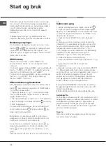 Предварительный просмотр 44 страницы Hotpoint Ariston FZ 1031 GP.1 IX NE Operating Instructions Manual