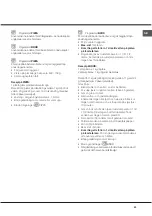 Предварительный просмотр 59 страницы Hotpoint Ariston FZ 1031 GP.1 IX NE Operating Instructions Manual