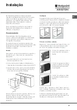 Предварительный просмотр 43 страницы Hotpoint Ariston FZ 61 GP.1 IX/Y/HA Operating