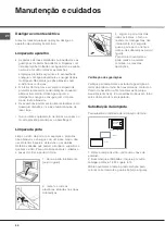 Предварительный просмотр 50 страницы Hotpoint Ariston FZ 61 GP.1 IX/Y/HA Operating