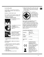 Предварительный просмотр 15 страницы Hotpoint Ariston FZ G IX /HA Operating Instructions Manual