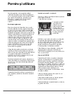 Предварительный просмотр 17 страницы Hotpoint Ariston FZ G IX /HA Operating Instructions Manual