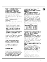 Предварительный просмотр 25 страницы Hotpoint Ariston FZ G IX /HA Operating Instructions Manual