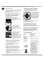 Предварительный просмотр 26 страницы Hotpoint Ariston FZ G IX /HA Operating Instructions Manual