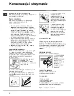 Предварительный просмотр 32 страницы Hotpoint Ariston FZ G IX /HA Operating Instructions Manual