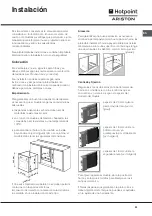 Preview for 33 page of Hotpoint Ariston FZ61P.1 IX/HA Operating Instructions Manual