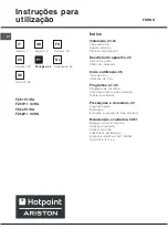 Preview for 42 page of Hotpoint Ariston FZ61P.1 IX/HA Operating Instructions Manual