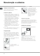 Preview for 50 page of Hotpoint Ariston FZ61P.1 IX/HA Operating Instructions Manual