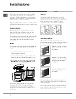 Предварительный просмотр 2 страницы Hotpoint Ariston H 101.1 IX/HA Operating Instructions Manual