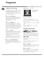 Предварительный просмотр 8 страницы Hotpoint Ariston H 101.1 IX/HA Operating Instructions Manual