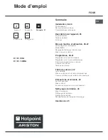 Предварительный просмотр 31 страницы Hotpoint Ariston H 101.1 IX/HA Operating Instructions Manual