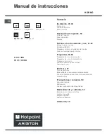 Предварительный просмотр 46 страницы Hotpoint Ariston H 101.1 IX/HA Operating Instructions Manual