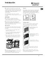 Предварительный просмотр 47 страницы Hotpoint Ariston H 101.1 IX/HA Operating Instructions Manual