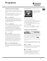 Предварительный просмотр 53 страницы Hotpoint Ariston H 101.1 IX/HA Operating Instructions Manual