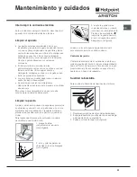 Предварительный просмотр 59 страницы Hotpoint Ariston H 101.1 IX/HA Operating Instructions Manual