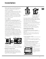 Предварительный просмотр 5 страницы Hotpoint Ariston H5GG1E UA Operating Instructions Manual