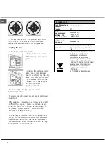 Preview for 20 page of Hotpoint Ariston H6GG5F RU Operating Instructions Manual