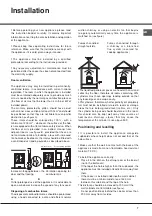 Preview for 7 page of Hotpoint Ariston H6TMH4AF RU Operating Instructions Manual