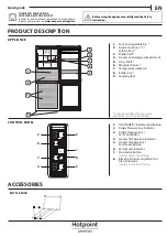 Предварительный просмотр 1 страницы Hotpoint Ariston HA70BE 31 X Quick Manual