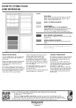 Предварительный просмотр 4 страницы Hotpoint Ariston HA70BE 31 X Quick Manual