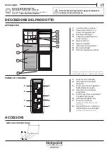 Предварительный просмотр 9 страницы Hotpoint Ariston HA70BE 31 X Quick Manual