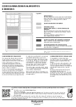 Предварительный просмотр 16 страницы Hotpoint Ariston HA70BE 31 X Quick Manual