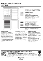 Предварительный просмотр 36 страницы Hotpoint Ariston HA70BE 31 X Quick Manual