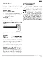 Предварительный просмотр 11 страницы Hotpoint Ariston HB 0701 AX0 Operating Instructions Manual