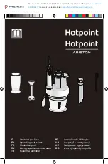 Предварительный просмотр 1 страницы Hotpoint Ariston HB 08 SP Operating Instructions Manual