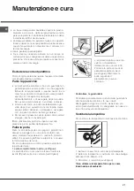 Preview for 21 page of Hotpoint Ariston HH 50 /HA Operating Instructions Manual