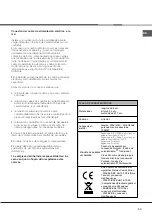 Preview for 43 page of Hotpoint Ariston HH 50 /HA Operating Instructions Manual