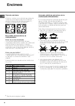 Preview for 46 page of Hotpoint Ariston HH 50 /HA Operating Instructions Manual