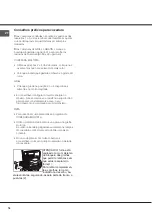 Preview for 54 page of Hotpoint Ariston HH 50 /HA Operating Instructions Manual