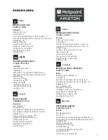 Hotpoint Ariston HH 831 ER J IX/HA Operating Instructions Manual preview