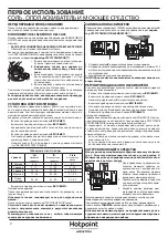 Preview for 2 page of Hotpoint Ariston HIC 3O33 WLEG Manual