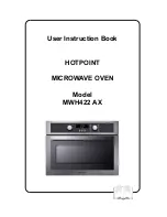 Hotpoint Ariston HOTPOINT MWH422 AX User Instruction Book preview