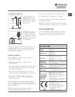 Preview for 3 page of Hotpoint Ariston Hotpoint Instructions For Use Manual