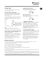 Preview for 5 page of Hotpoint Ariston Hotpoint Instructions For Use Manual