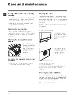 Preview for 10 page of Hotpoint Ariston Hotpoint Instructions For Use Manual