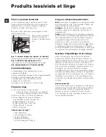 Preview for 20 page of Hotpoint Ariston Hotpoint Instructions For Use Manual