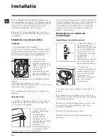 Preview for 26 page of Hotpoint Ariston Hotpoint Instructions For Use Manual