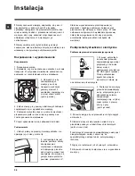 Preview for 38 page of Hotpoint Ariston Hotpoint Instructions For Use Manual