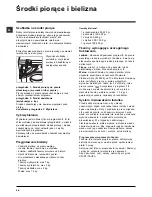 Preview for 44 page of Hotpoint Ariston Hotpoint Instructions For Use Manual