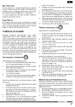 Предварительный просмотр 47 страницы Hotpoint Ariston HS MR 2A ZU B Operating Instructions Manual