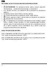 Предварительный просмотр 90 страницы Hotpoint Ariston HS MR 2A ZU B Operating Instructions Manual