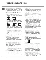 Предварительный просмотр 10 страницы Hotpoint Ariston KEM 645 DC Operating Instructions Manual