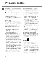 Preview for 18 page of Hotpoint Ariston KIA 641 BS Operating Instructions Manual