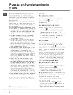 Preview for 30 page of Hotpoint Ariston KIA 641 BS Operating Instructions Manual